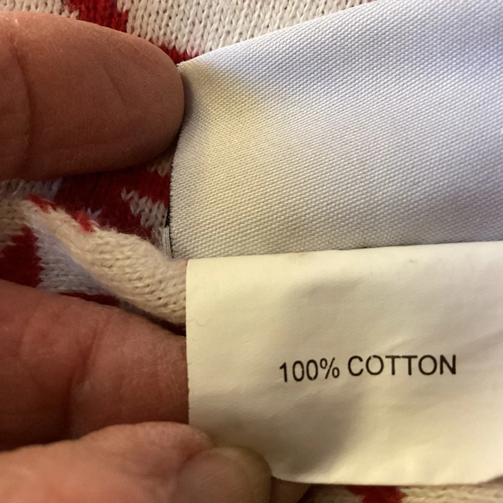Jingles&Joy seasonal throw, 100% cotton